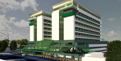 Hospital da Unimed. Foto: Divulgação