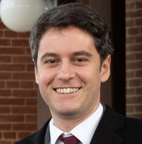 Gabriel Attal. Foto: Divulgação/Wikipedia