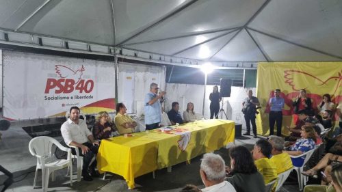 Encontro do PSB, em Fortaleza. Foto: Gabriel Amora
